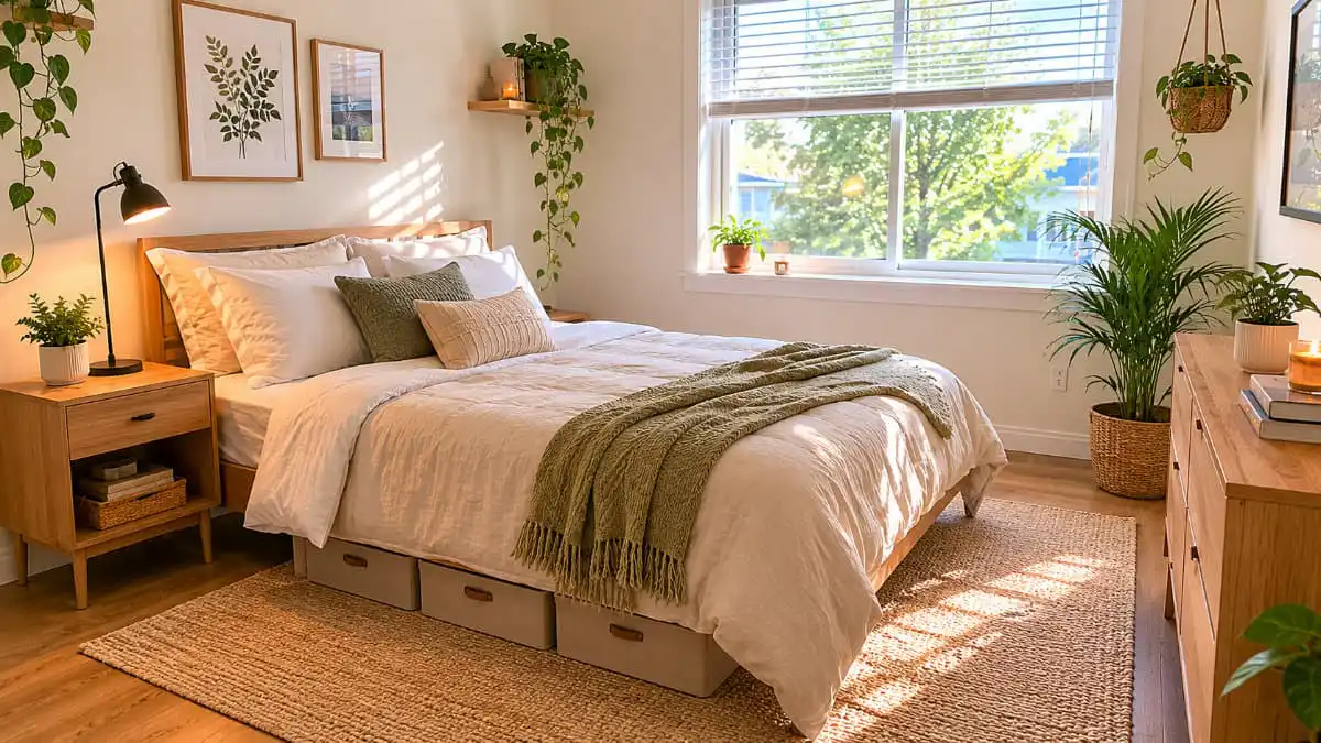small bedroom organization ideas