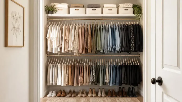 Small closet organization ideas