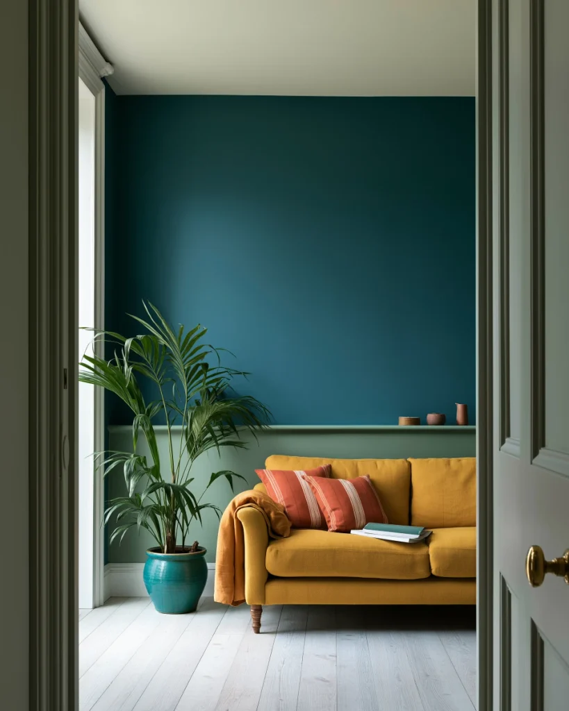 Living area holding deliberately few objects, the space return you get when you live with less