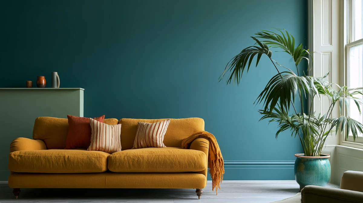 Calm living area with few possessions, the reliable return when you live with less